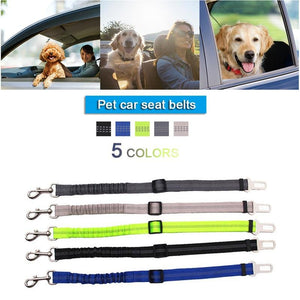 Elastic Adjustable Seat Belt Clip For Dogs