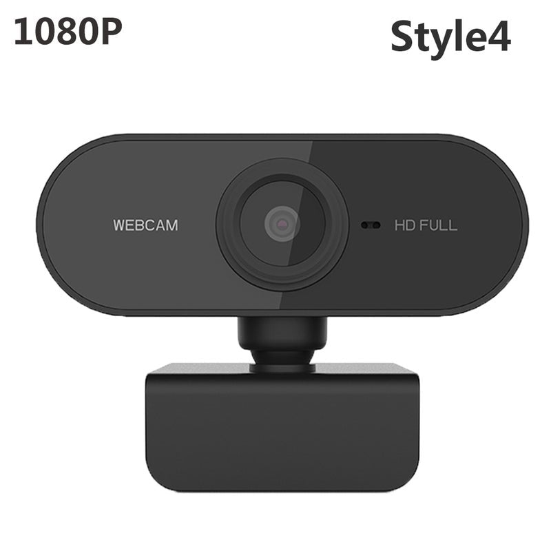 Webcam 1080P Usb Camera Video Recording With Microphone For Pc