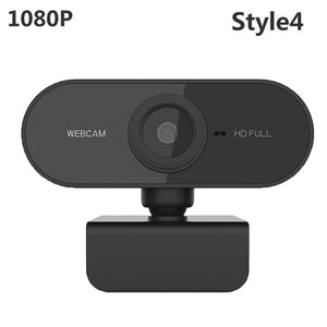 Webcam 1080P Usb Camera Video Recording With Microphone For Pc