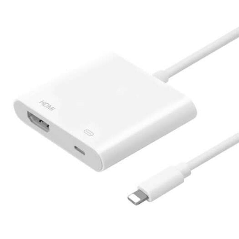 Hdmi Digital Av Adapter For Iphone White