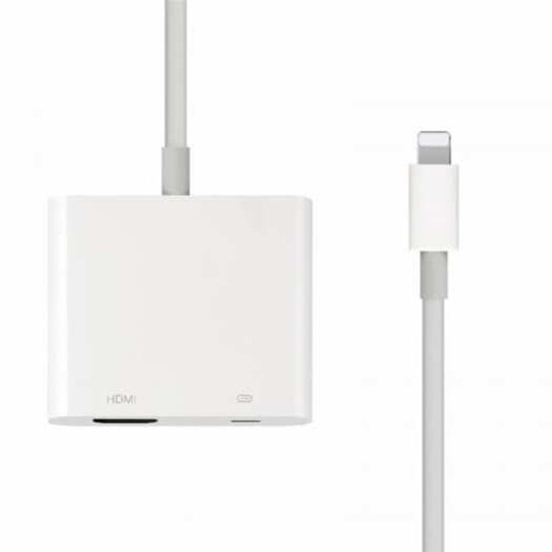 Hdmi Digital Av Adapter For Iphone White