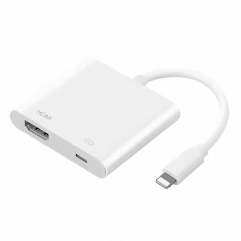 Hdmi Digital Av Adapter For Iphone White