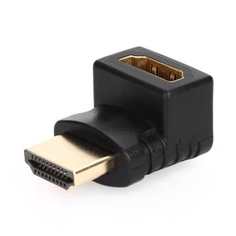 Hdmi Male To Female Adapter 4K X 2K 270 Degree Black