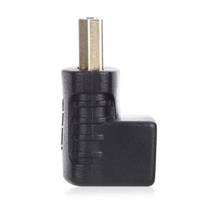 Hdmi Male To Female Adapter 4K X 2K 270 Degree Black