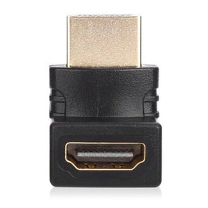 Hdmi Male To Female Adapter 4K X 2K 270 Degree Black