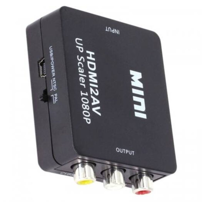 Hdmi To Av Converter Black