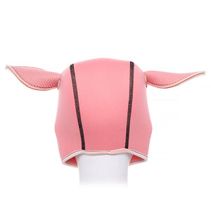 Neoprene Pink Pig Mask Hood Bdsm Pet Play Fetish Costume