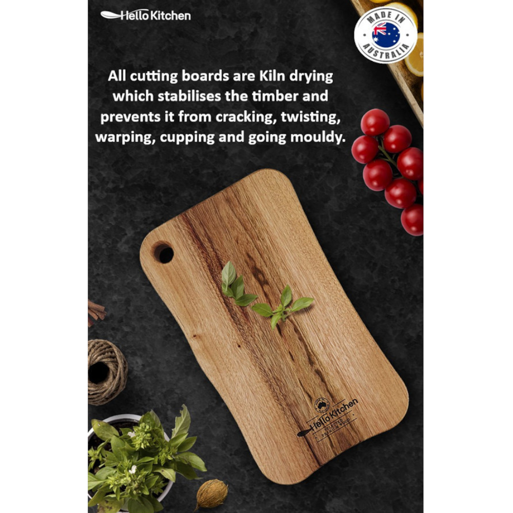 Hello Kitchen Premium Natural Camphor Laurel Cutting Chopping Board (Plain)