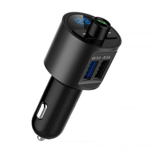 Bluetooth Fm Transmitter With Qc3.0 Hands Free Usb Car Charger Mp3 Player Kit