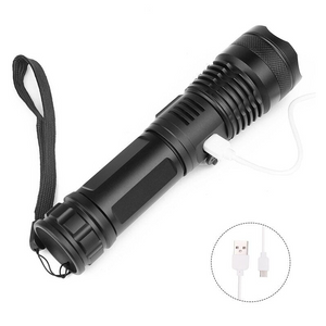 Rechargeable Powerful High Lumens Xhp50 Flashlight Led Torch