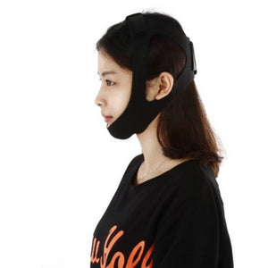 Hjm0003 Anti Snoring Chin Strap Black