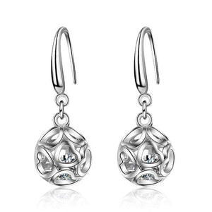 Earrings Hollow Ball