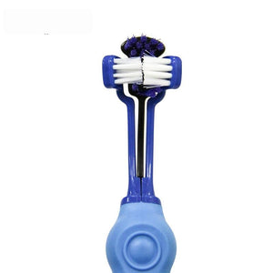 Three Sided Toothbrush For Dogs