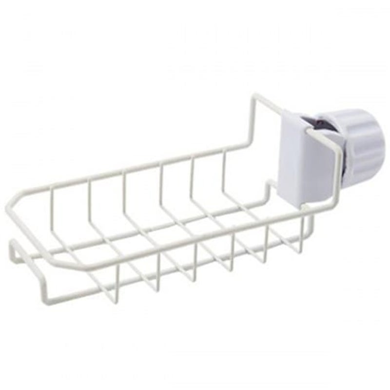 Household Locked Kitchen Storage Rack White