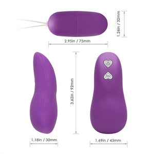 Wireless Egg Vibrator Bdsm Bullet Purple Pink Quiet Kink Fetish