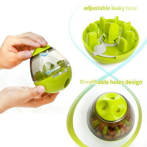 Iq Interactive Food Dispensing Pet Toy