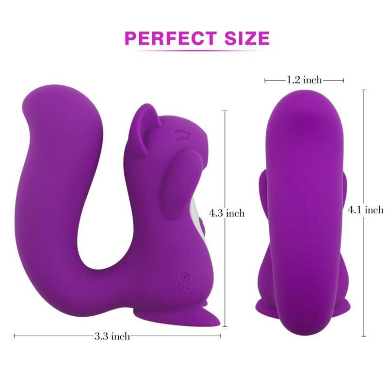 House Of Dasein Novelty Squirrel Vibrator Sucking Vibrating Clitoris Suction Nipple Play Women