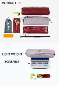 Naturehike 2 Person Waterproof Self Standing Ultralight Camping Tent