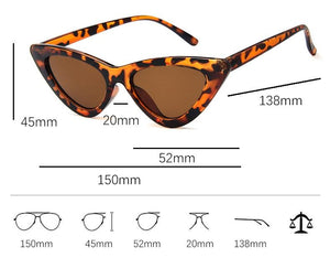 Cat Eye Shape Sunglasses For Women