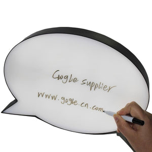 Speech Bubble Light Box Home Decor Night