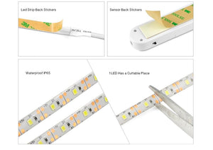 Motion Sensor Led Light Strips Night Home Safety