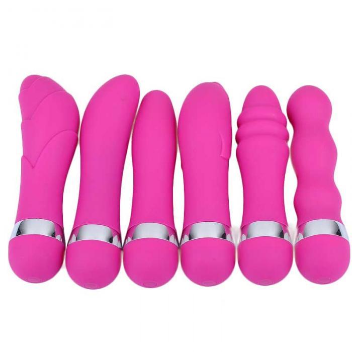 Pink Mini Bullet Vibrator Silicone G-Spot Anal Stimulation