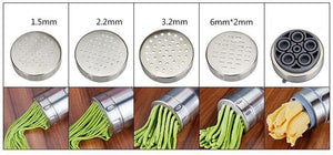 Manual Noodle Maker Pasta Machine With Pressing Moulds Kitchenware