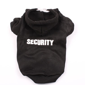 Dog Hoodie Security Design