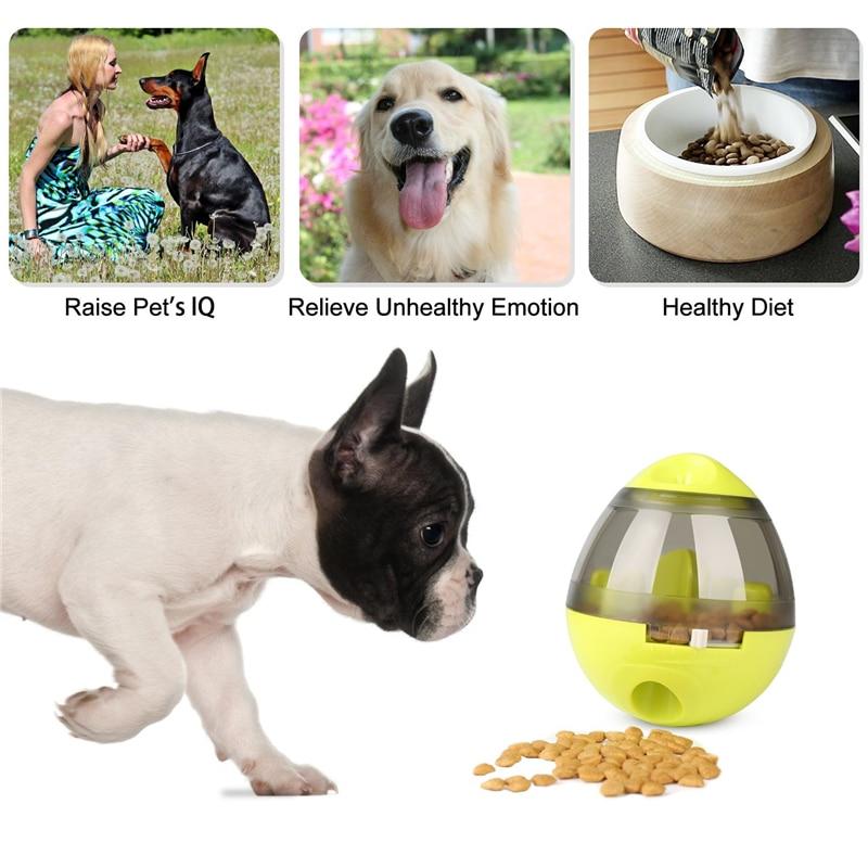 Iq Interactive Food Dispensing Pet Toy