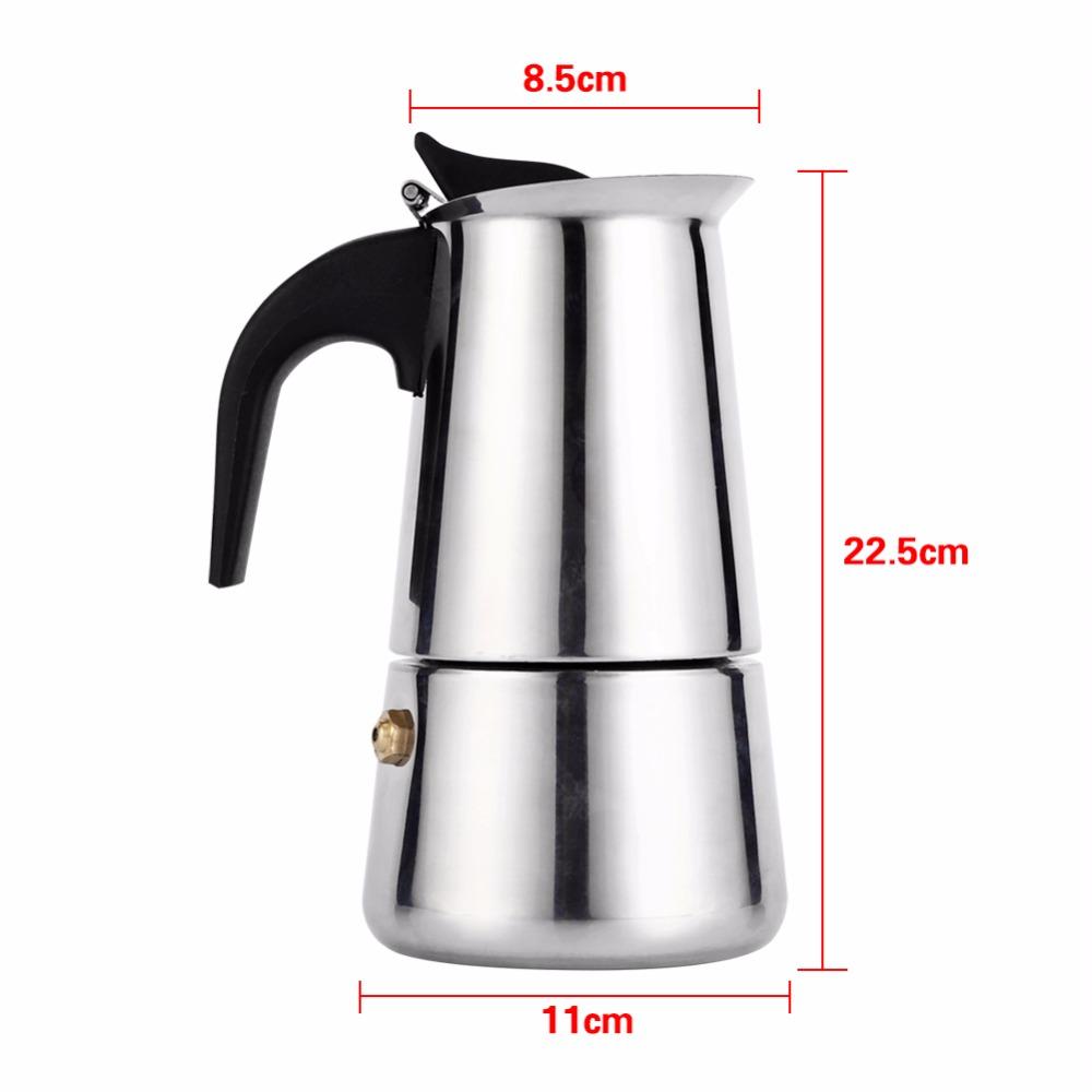 Espresso Coffee Maker Pot Stovetop Machineespresso