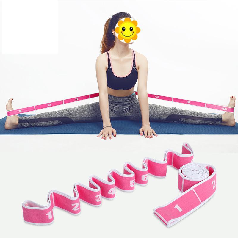 Yoga Stretching Multi Loop Strap Pilates Gym Flexibility Home Exercise Fitness Workout