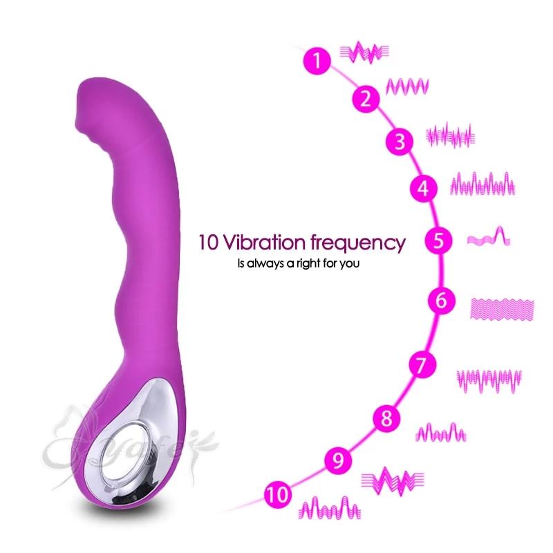 House Of Dasein G Spot Vibrator 10 Speeds Usb Rechargeable Waterproof