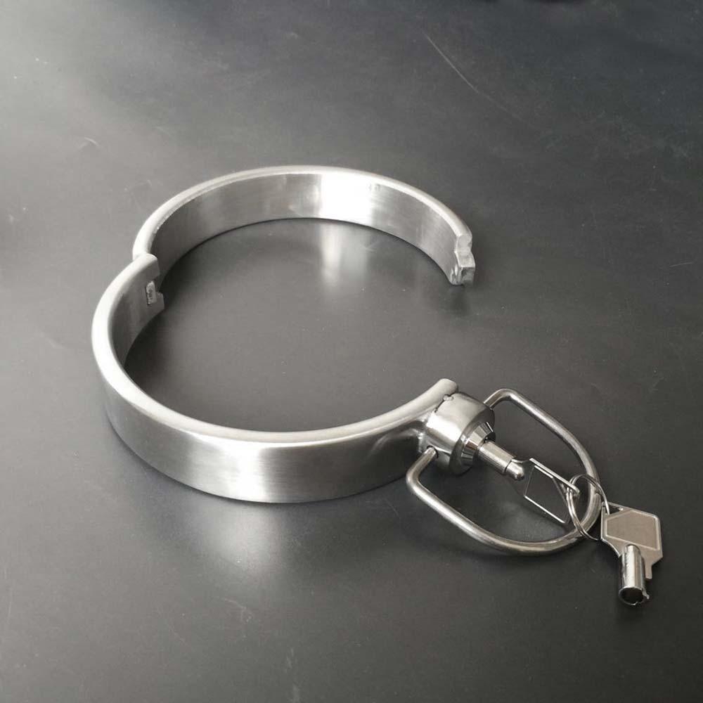 House Of Dasein Solid Stainless Steel Lockable Slave Collar Bdsm Bondage Restraints