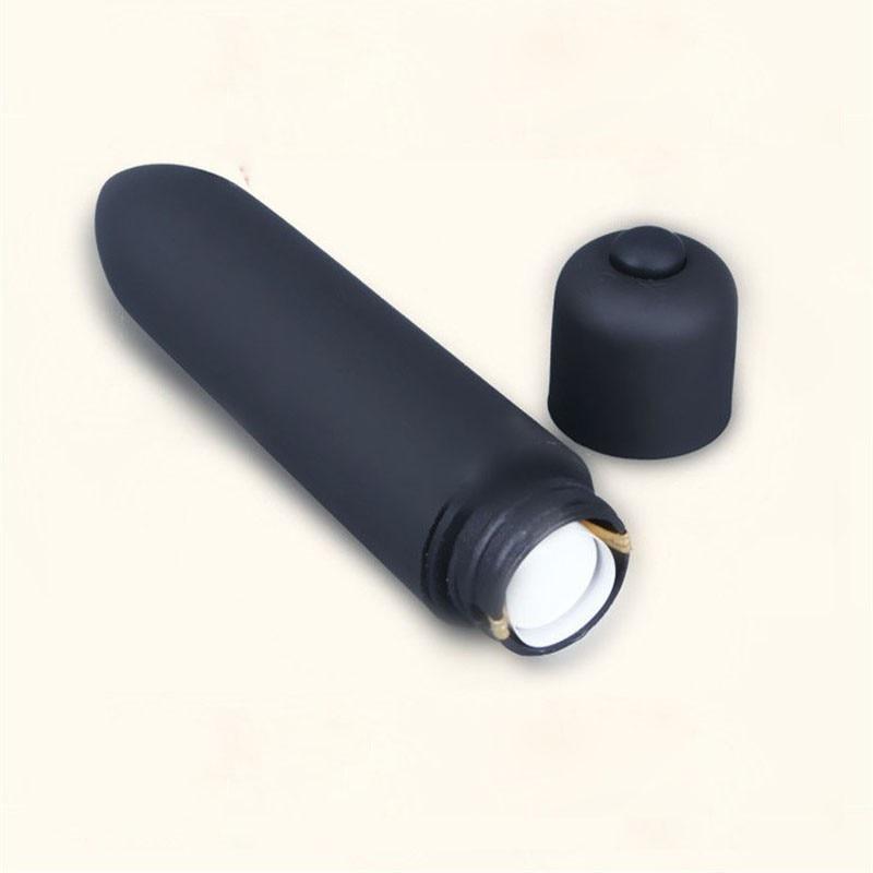 Powerful Black Mini G Spot Bullet Vibrator 10 Speeds Waterproof