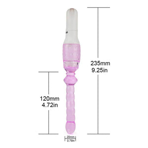 House Of Dasein Silicone Jelly Anal Beads Vibrator Butt Plug Bdsm Flexible Waterproof