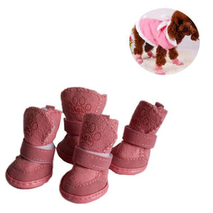 Four Soft Booties For Dogs | Pet Shoes