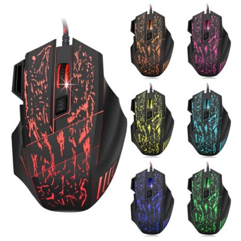 J60 Gaming Keyboard And Mouse Set Black