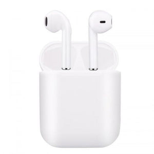 I12 Wireless Bluetooth Earbuds Mini Earphones White