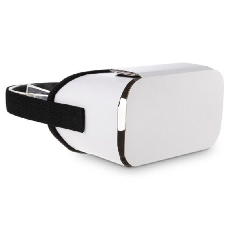 Diy Cardboard 3D Vr Glasses Headset White