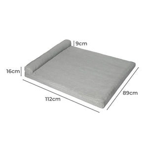 Pawz Pet Bed Chew Proof Memory Foam Xl Large