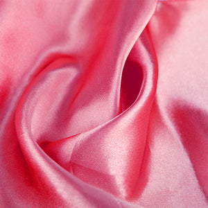 50X Satin Chair Sashes Cloth Cover Wedding Coral