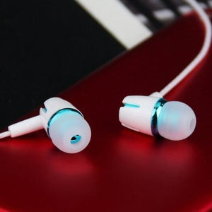 In Ear Earphone Earbuds Headphone Blue