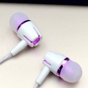 In Ear Earphone Earbuds Headphone Blue