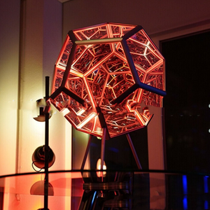 Infinite Dodecahedron Led Colourful Table Lamp