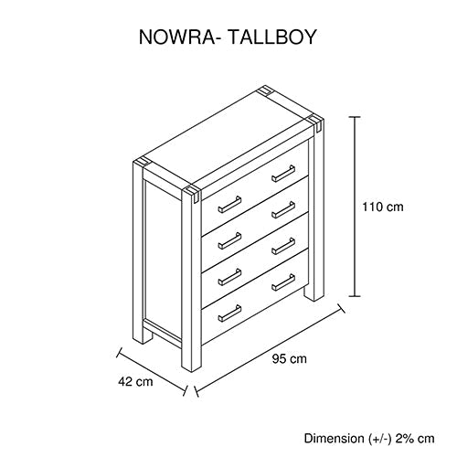 4 Pieces Bedroom Suite In Solid Wood Veneered Acacia Construction Timber Slat Queen Size Oak Colour Bed, Bedside Table &