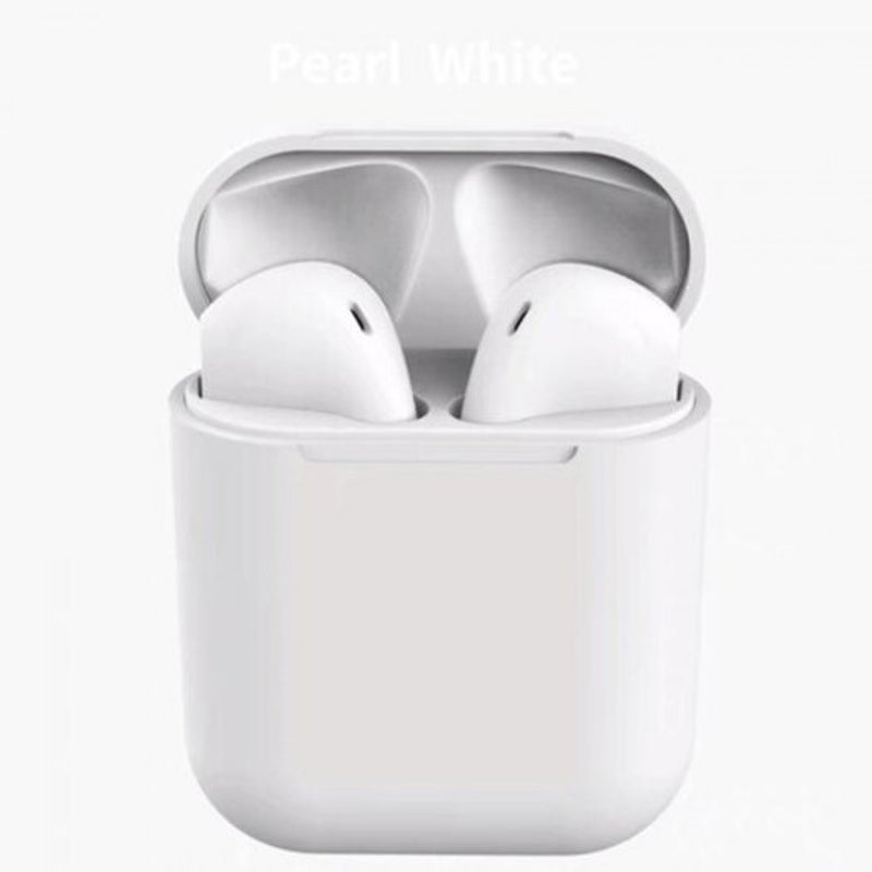 Inpods 12 Wireless Bluetooth 5.0 Hifi Headphones Pop Up Touch Earbuds For All Smart Phone Headset White