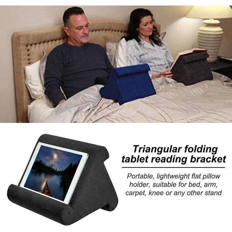 Tablet Accessories Ipad / Phone Reading Pillow Computer Support Portable Triangular Multi Angle Soft Suitable For Comput