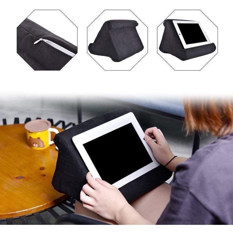 Tablet Accessories Ipad / Phone Reading Pillow Computer Support Portable Triangular Multi Angle Soft Suitable For Comput