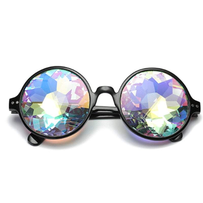 Sunglasses Kaleidoscope Psychedelic Rainbow Glasses Prism Refraction Goggles For Festivals