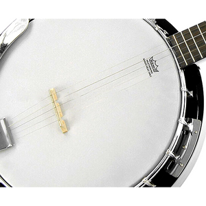 Karrera 5 String Resonator Banjo - Black